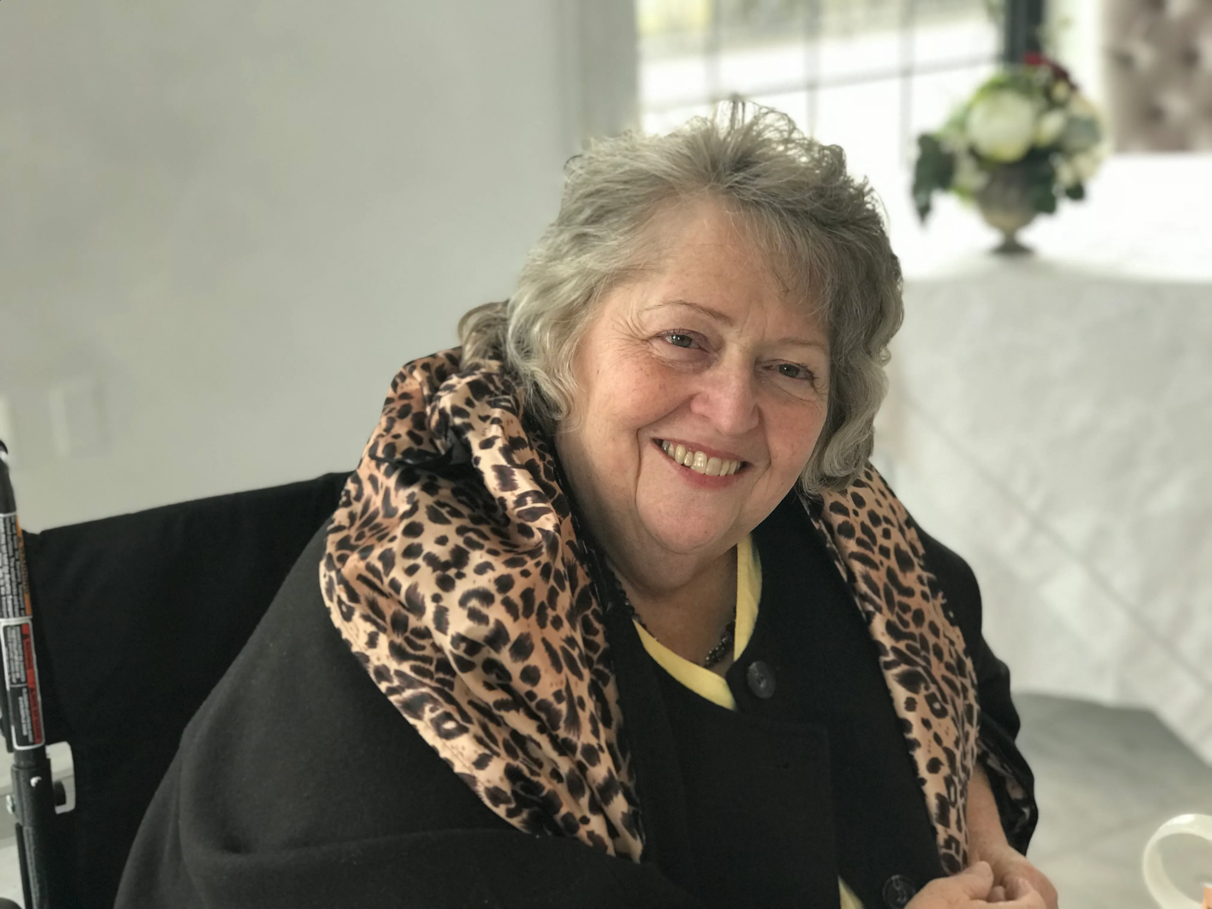 Mom Leopard Scarf